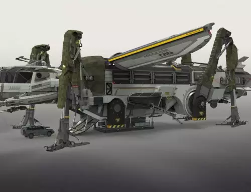 Spaceship “Hopper” part 1