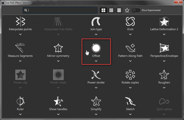 How to achieve sharp offset in Inkscape - markoze arts and web design