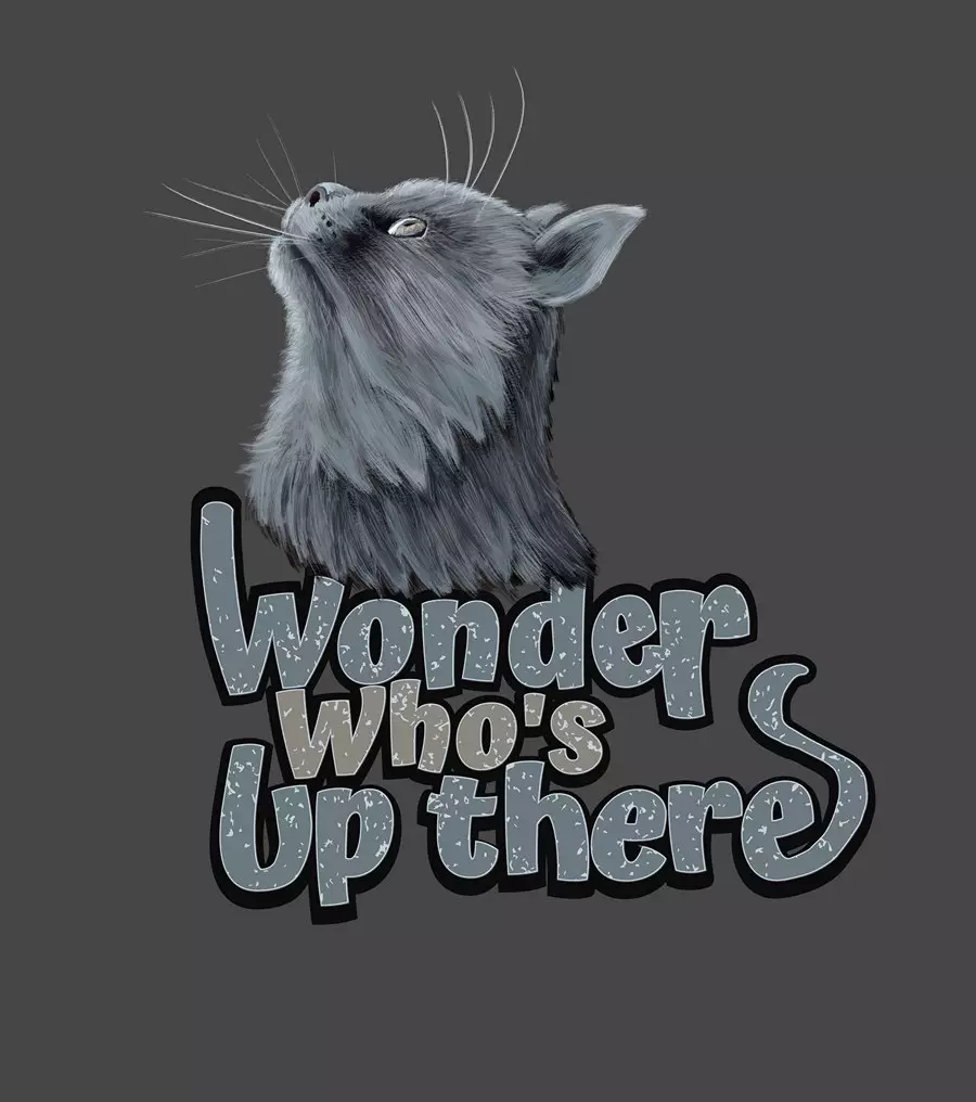 Cat Wondering "Who is Upthere"