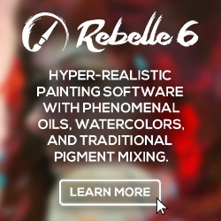Rebelle 6 - hyper realistic digital aqua and oils