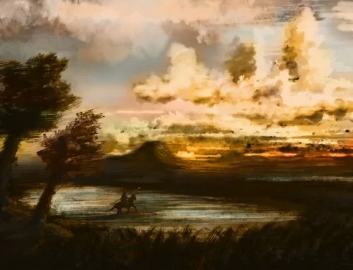 Dark theme and clouds